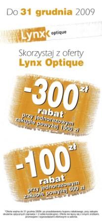 Specjlane Oferta Rabatowa Lynx Optique w Jankach