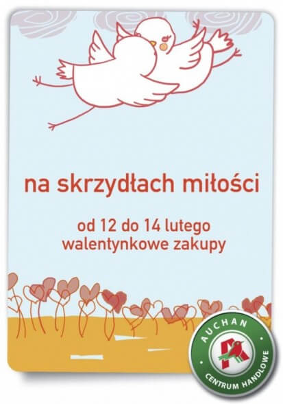 Walentynkowe Zniżki w Auchan Modlińska