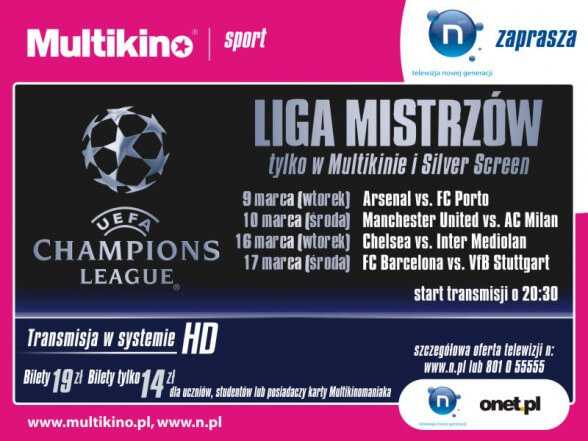Liga Mistrzów w Woli Park!