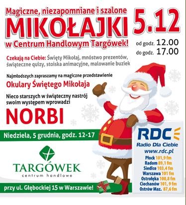 Magiczne Mikołajki w CH Targówek