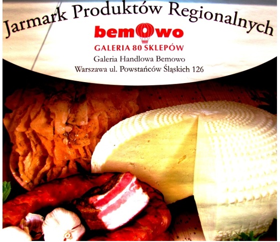 Jarmark Produktów Regionalnych w Galerii Handlowej Bemowo