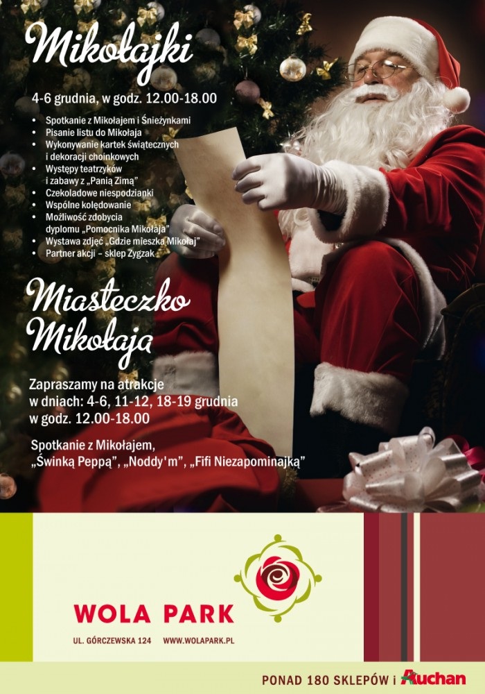 Świąteczne Atrakcje w Wola Park