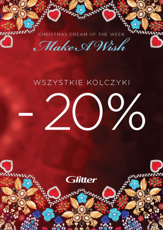 Promocja Glitter – wszystkie kolczyki -20%!