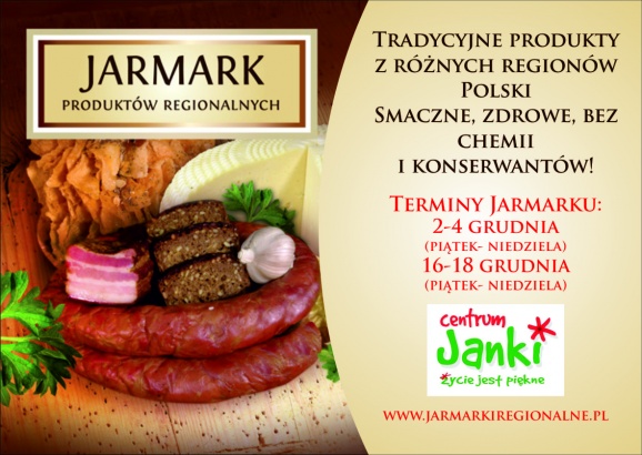 Jarmark Produktów Regionalnych! Janki