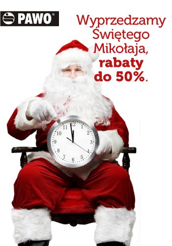 Do -50% taniej w salonach PAWO!
