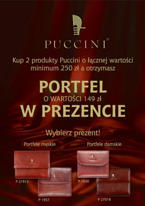 Świąteczna promocja w salonach Puccini!