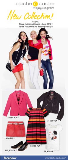 Nowa Kolekcja w sklepach Cache Cache… Zobacz!