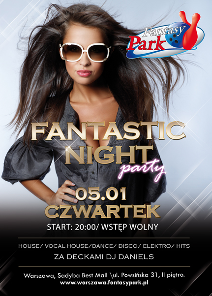 Fantastic Night Party 5 Stycznia 2012! Sadyba Best Mall