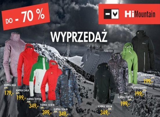 Ruszyła sezonowa wyprzedaż w Himountain!