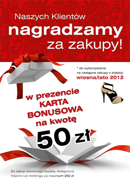 Karta bonusowa na kwotę 50 zł od McArthur!