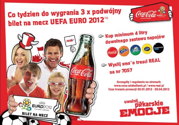 Wygraj bilety na mecz UEFA EURO 2012 w loterii Real!