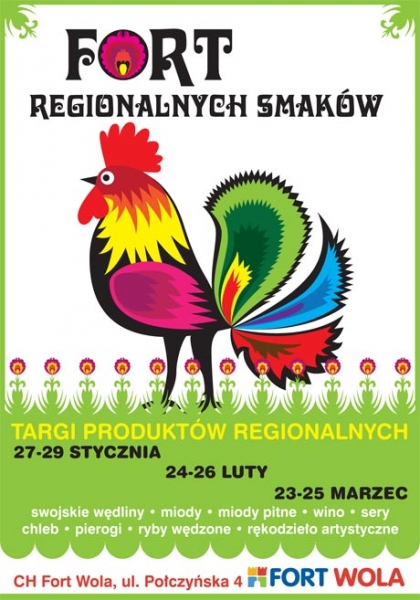 To już w ten weekend! Targi Produktów Regionalnych! Fort Wola