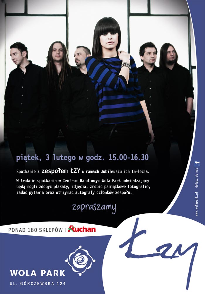 Spotkanie Jubileuszowe z Zespołem Łzy! Wola Park