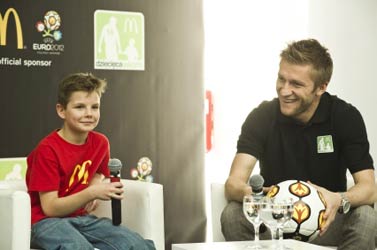 Jakub Błaszczykowski ambasadorem programu „Dziecięca Eskorta McDonald’s”