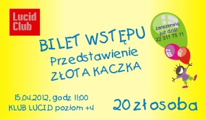 Klub Lucid Zaprasza na Poranki z Teatrem!
