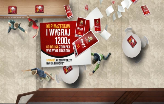 Co druga zdrapka wygrywa w wielkiej loterii UEFA EURO 2012™ McDonald’s!