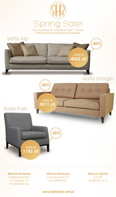 Wiosenna Promocja Bed&Breakfast Home – Galeria Mokotów