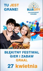 Błękitny Festiwal Gier i Zabaw w Blue City