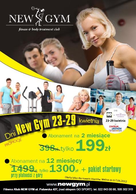 Dni Go Sportu i New Gym w Centrum Ursynów