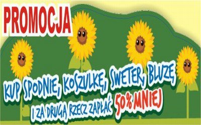 Druga rzecz 50% taniej w Coccodrillo
