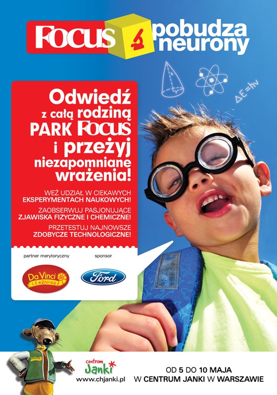 Mobilne centrum nauki „Focus Pobudza Neurony” w Centrum Janki