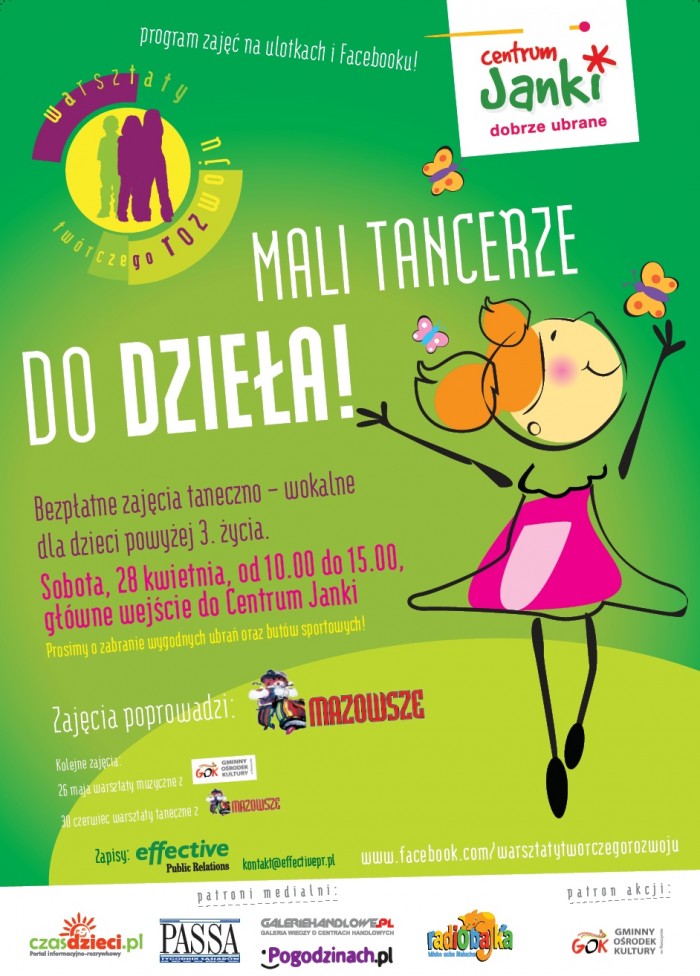 Międzynarodowy Dzień Tańca z „Mazowszem” w Centrum Janki