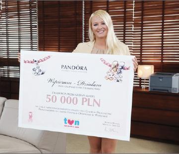 Pandora Wspiera Kampanię Walki z Rakiem Piersi!