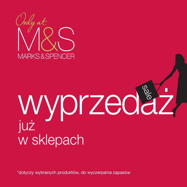 Wyprzedaż w Marks & Spencer!
