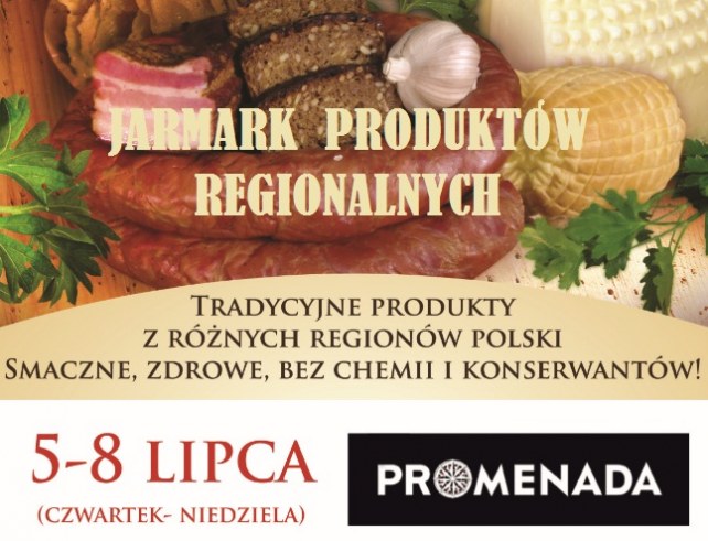 Jarmark Produktów Regionalnych w Promenadzie