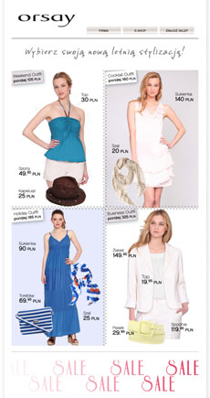 Letnie Stylizacje Orsay