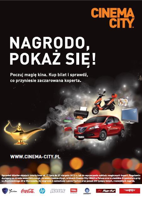 Magiczny sierpień w Cinema City