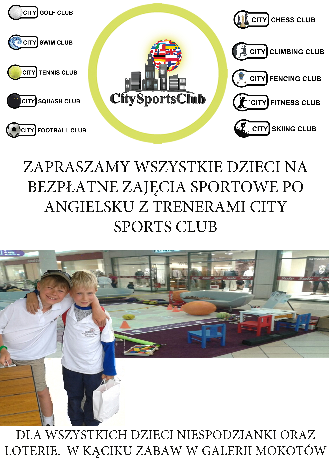 Galeria Mokotów – Zajęcia sportowe!