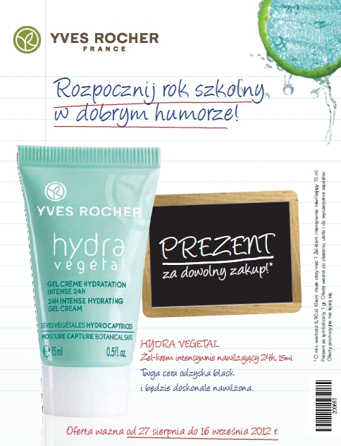 Rozpocznij rok szkolny w dobrym humorze z Yves Rocher!