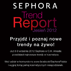 Sephora Dekoduje Trendy na Sezon Jesien 2012