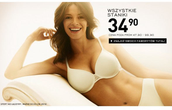 KappAhl – Wszystkie staniki 34.90 zł!