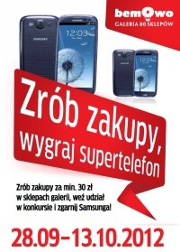 Zrób Zakupy, Wygraj Samsunga! – Galeria Bemowo