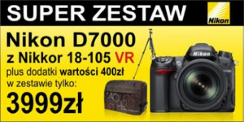 NIKON D7000 w super promocji!