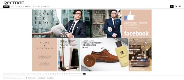 Nowy design witryny Recman