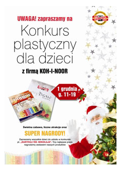 Konkurs Plastyczny „Narysuj Świętego Mikołaja”