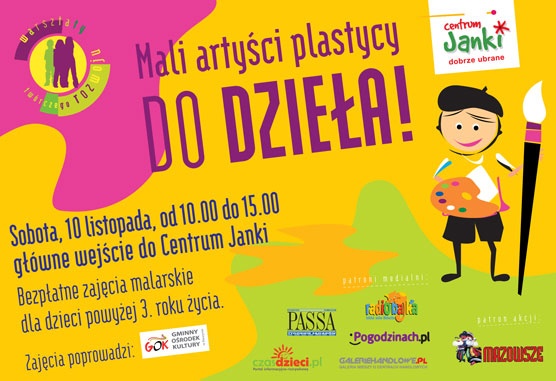 Mali artyści plastycy do dzieła!