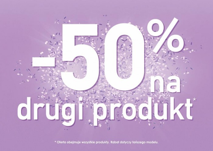 50% rabatu w Cache Cache