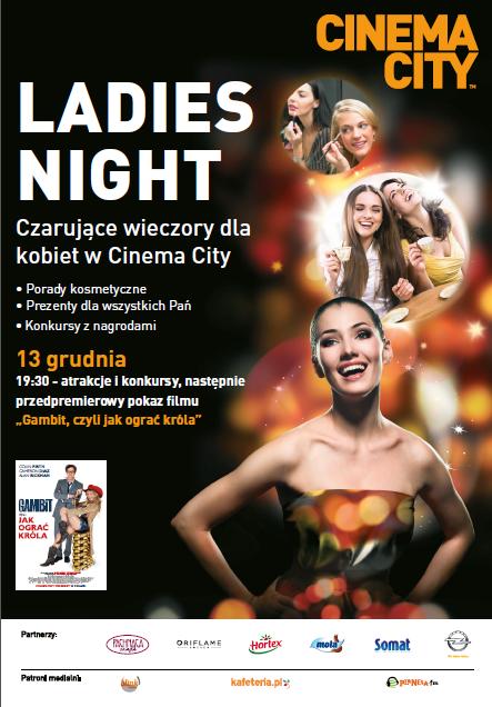 Grudniowe Ladies Night w Cinema City!