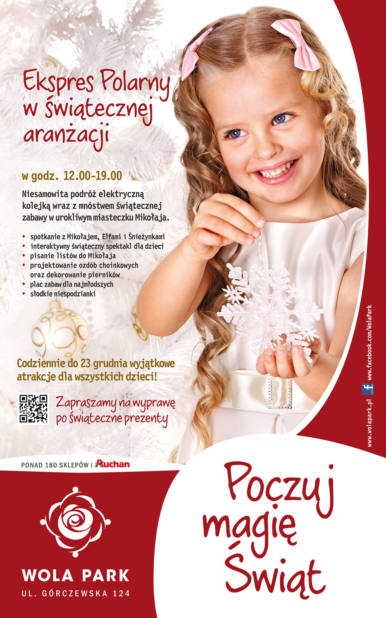 Świąteczny Ekspres Polarny w Wola Parku