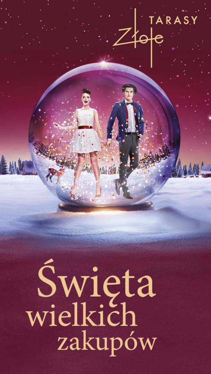 Świąteczna karuzela atrakcji w Złotych Tarasach