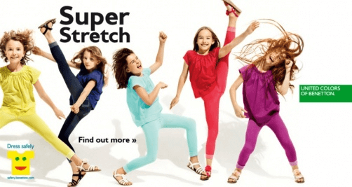 Kolorowe Legginsy w Benettonie!