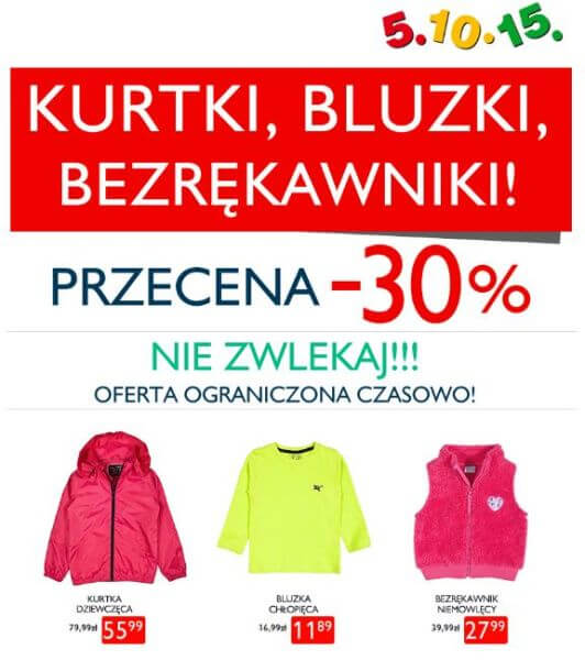 Sezonowe okazje w 5.10.15.