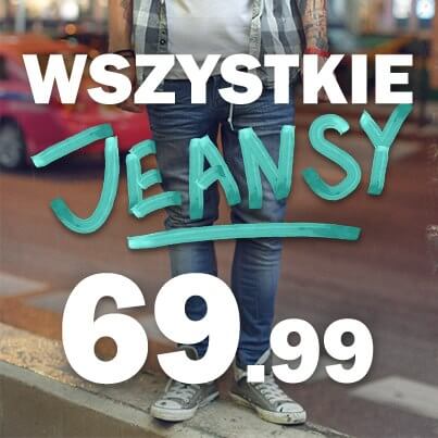 W Cropp jeansy za 69,99 zł