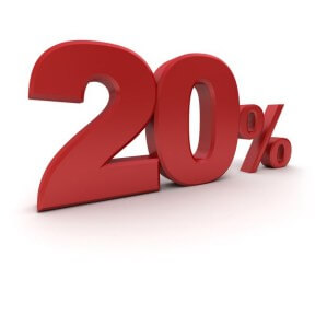 offre 20 %