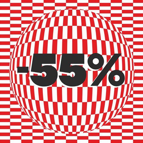 Rabat -55% w sklepach House