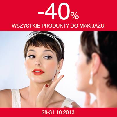 Produkty do makijażu w Super-Pharm 40% taniej